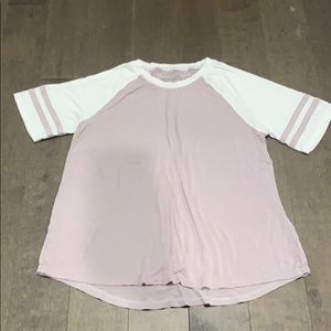 American eagle purple shirt